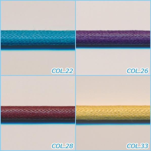 木馬 丸紐ワックスコード 約4.5mm 50メートル巻 服飾 手芸 MOKUBA