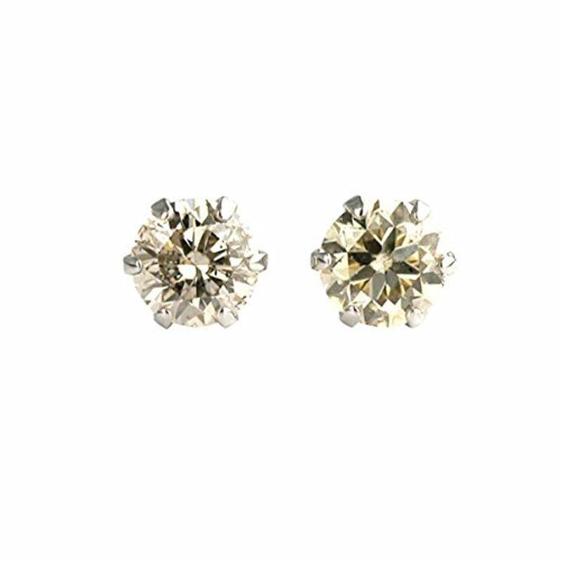 DIAMOND WORLD ボディピアス レディース ジュエリー PT900 ダイヤモンドピアス PT900 0 40ct Light Brownカラー WORLD DIAMOND WORLD ボディピアス レディース ジュエリー PT900 ダイヤモンドピアス PT900 0 40ct Light Brownカラー WORLD