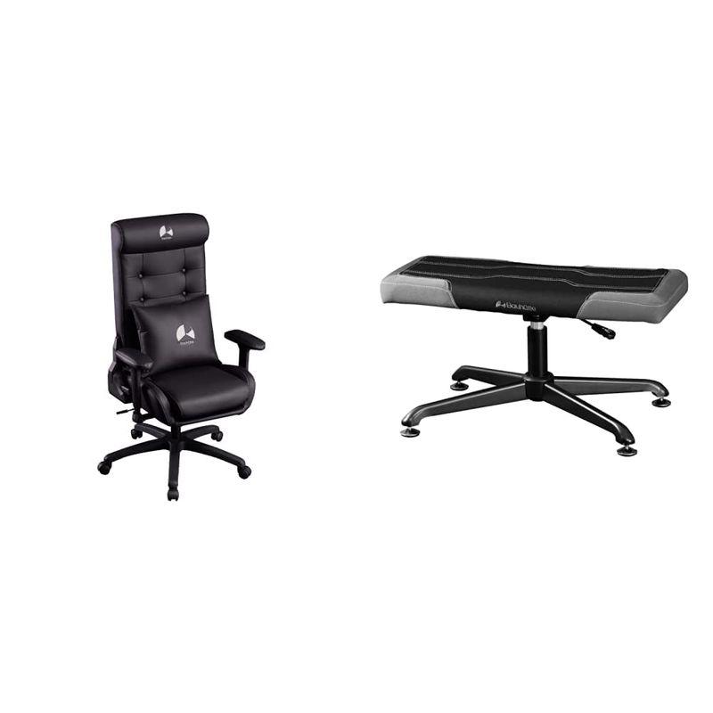 Bauhutte (バウヒュッテ) ゲーミングソファチェア2 G370PUBK ブラック PUレザータイプ ソファみたいなゲーミングチェ