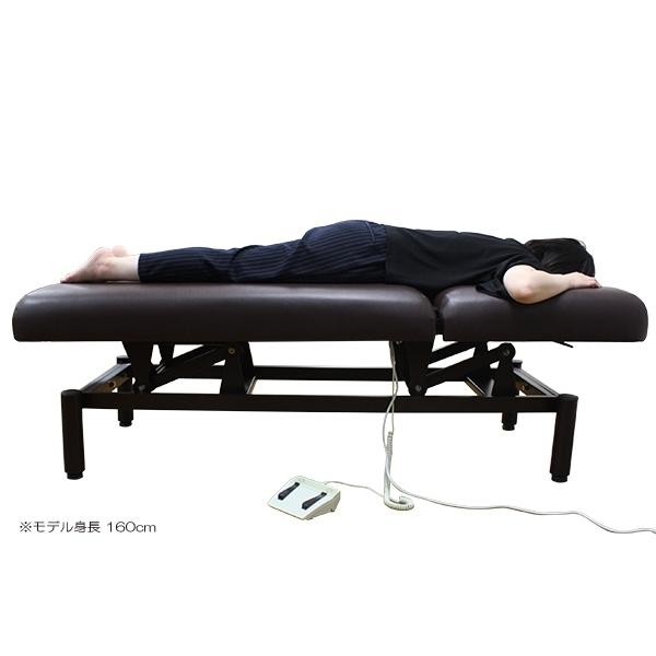 【訳あり・新品】 エステベッド マッサージベッド リクライニング 電動 自動 新品 枕3点セット付き 送料無料 エレクトリックリクライニングメモリー フィフティヴィジョナリー 【QGW1278101435】(46075円)