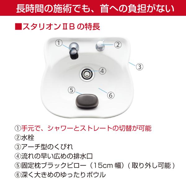 送料無料 滝川 シャンプーボール スタリオン2B 壁付式 サーモスタッド
