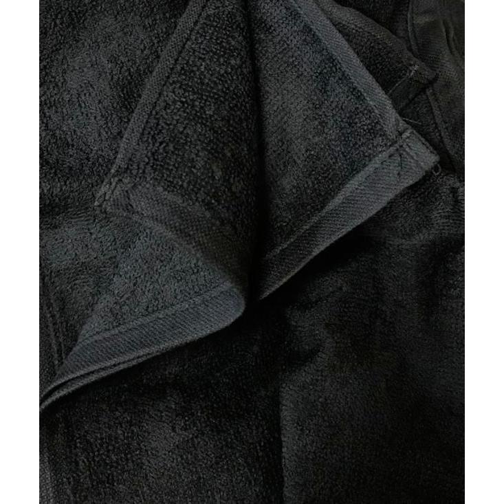 黒 フェイスタオル 240匁 スレン染め 10枚入り ヘアダイタオル 業務用