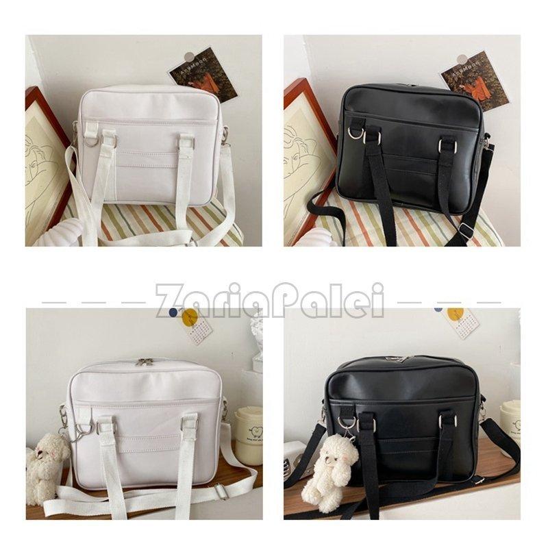 64 以上節約 スクールバッグ ユニフォームバッグ 女子 男子 多機能 手提げバッグ ブラック サブバッグ 大容量 高校生中学生 学生カバン トート おしゃれ かわいい Aynaelda Com