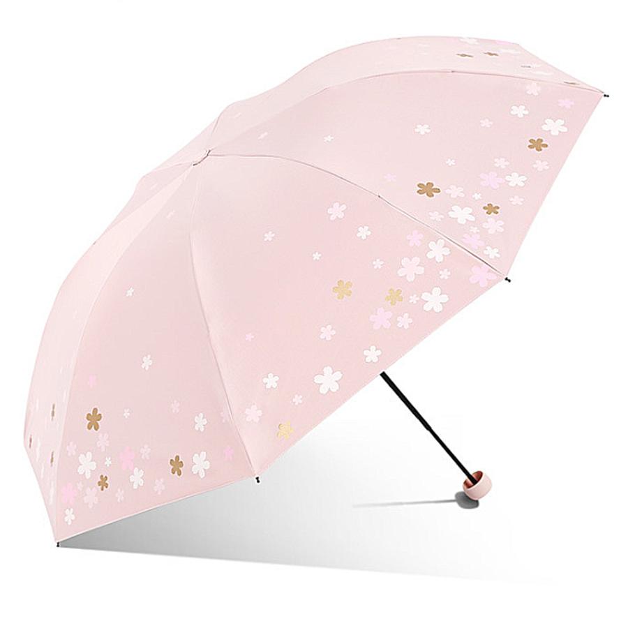 日傘 折りたたみ傘 レディース 折り畳み傘 晴雨兼用 かわいい おしゃれ 花 桜 Uvカット 紫外線防止 Upf50 上品な