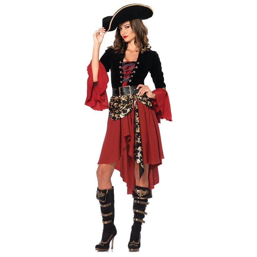 Qoo10 海賊コスプレ 女海賊 パイレーツオブカリビアン 風 レディース コスプレ 衣装 ハロウィン 仮装