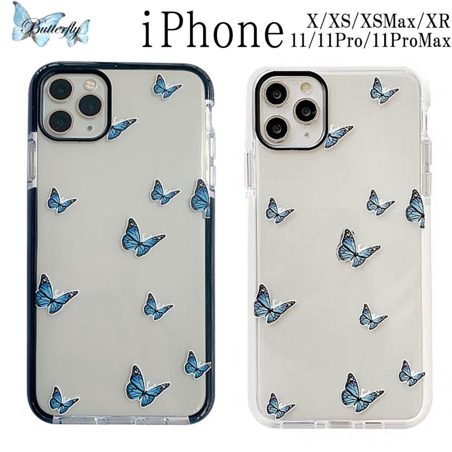 Iphoneケース Iphone ケース Iphone11 Pro Max クリア 透明 蝶 バタフライ かわいい おしゃれ フチ Iphonex Xs Xr Tpu ストラップホール 軽量 アイフォン Sk 024 Ribution Shop 通販 Yahoo ショッピング