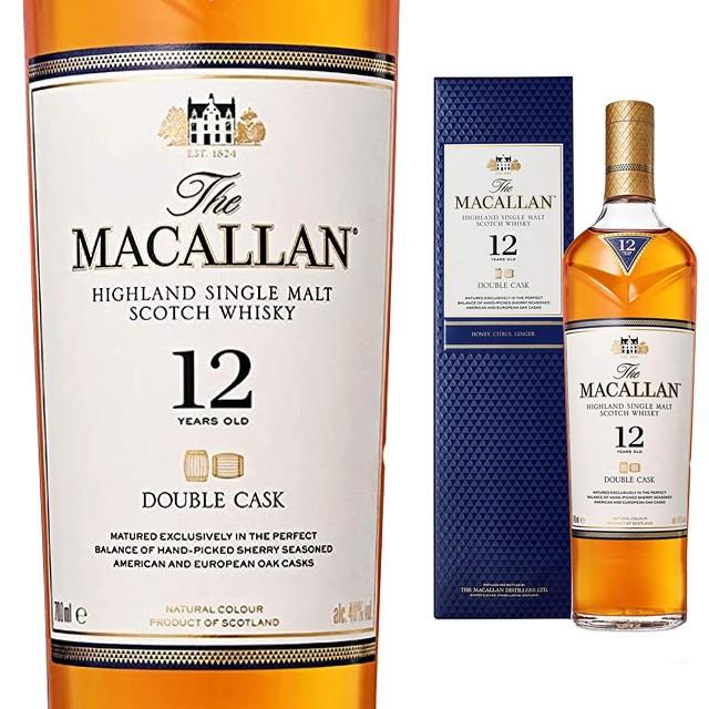 箱入 マッカラン ダブルカスク 12年 40度 700ml ザ ウィスキー