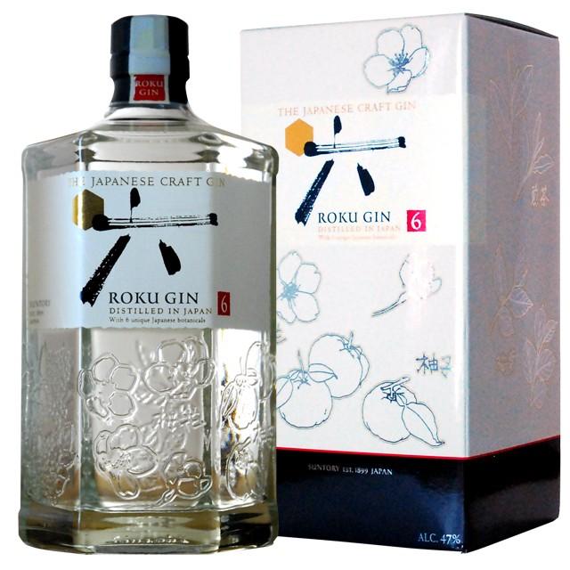 箱入 ST 六 ROKU 47度 700ml ジャパニーズ クラフトジン サントリー 酒