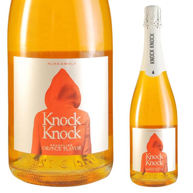 ノックノック オレンジ フレーバー 5.5度 750ml 箱なし スパークリング