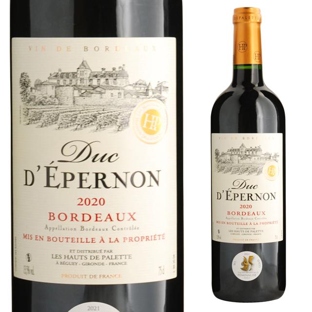デュック デ ペルノン 750ml 箱なし 赤ワイン フランス ボルドー 金賞