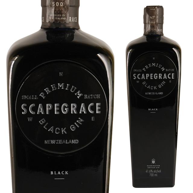 スケープグレイス ブラックジン 41.6度 700ml 箱なし スピリッツ ジン