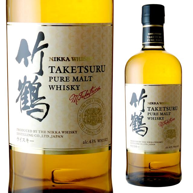 新品・未開封　逆輸入　竹鶴　７００ml ニッカウヰスキー（NIKKA WHISKY） 逆輸入 竹鶴 ピュアモルト 43度