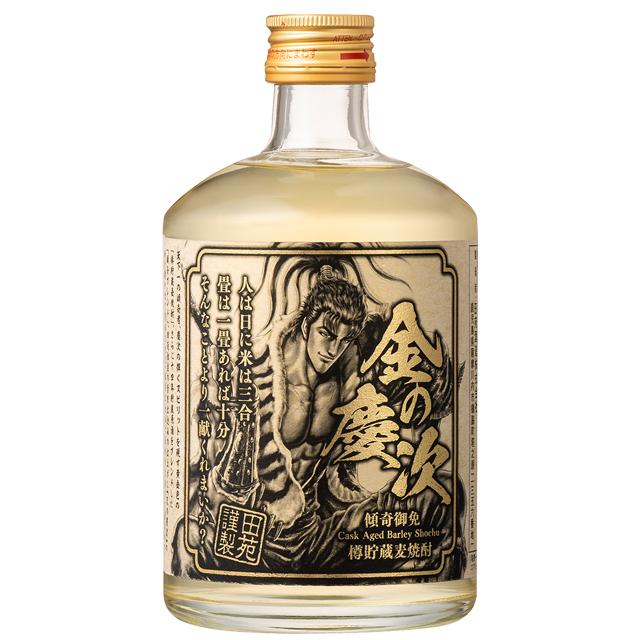 長期貯蔵 35度 限定品 焼酎 本体 田苑酒造 長期貯蔵麦焼酎 金の慶次 25度 500ml 箱なし 麦焼酎