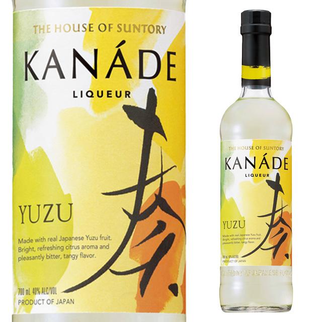 KANADE 奏 柚子 40度 700ml 箱なし サントリー ゆず リキュール かなで 
