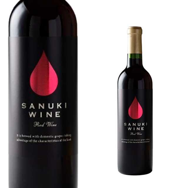 さぬき 赤 720ml 箱なし 赤ワイン 讃岐 さぬきワイナリー 香川 国産