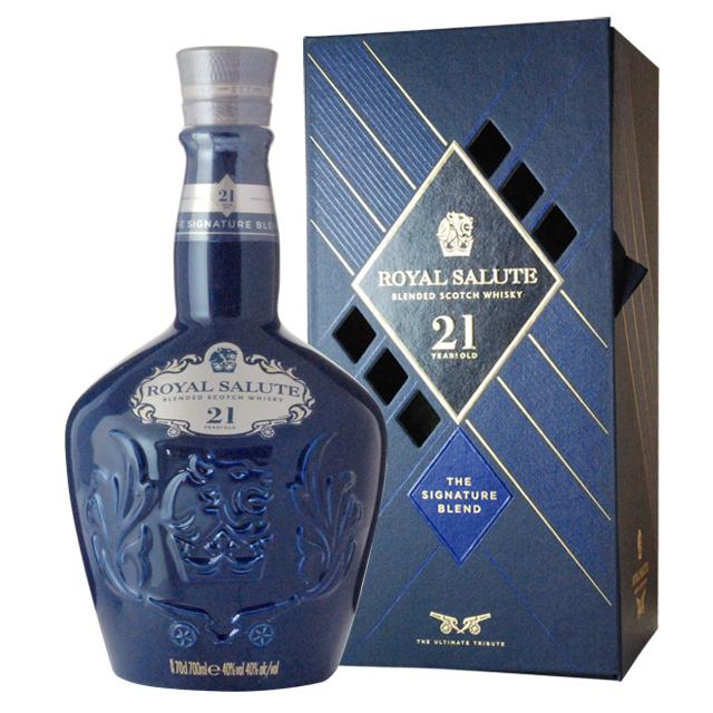 ボックス入 ロイヤルサルート 21年 40度 700ml スコッチウイスキー