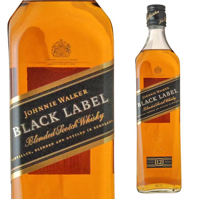 ジョニーウォーカー（JOHNNIE WALKER） JW ブラックラベル 黒 40度