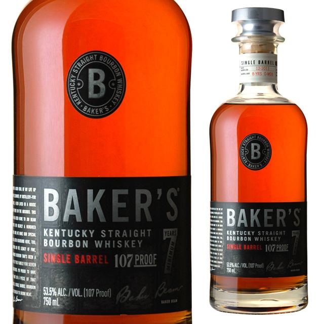 未開栓 BAKER'S ウイスキー 107プルーフ 750ml 53.5度 BAKER'S