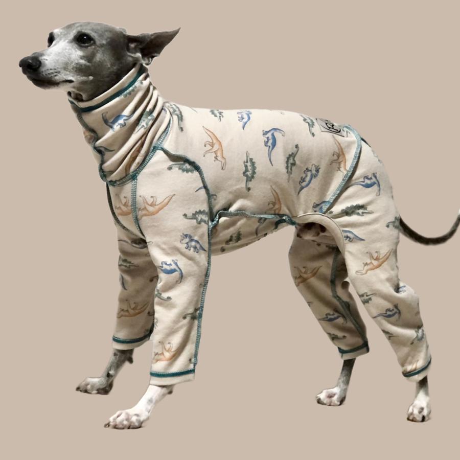 トレーナー生地ロンパース　Mサイズ　イタグレ服 イタグレ 服 フリース ロンパース イタリアングレイハウンド イタグレ