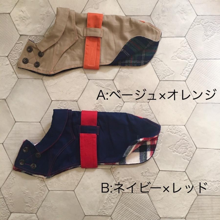 内側ボアのあったかトレンチコート（イタリアングレイハウンド