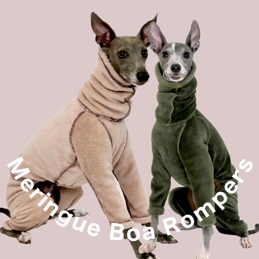 着る毛布 メレンゲボアのブランケットロンパース3（イタリアン