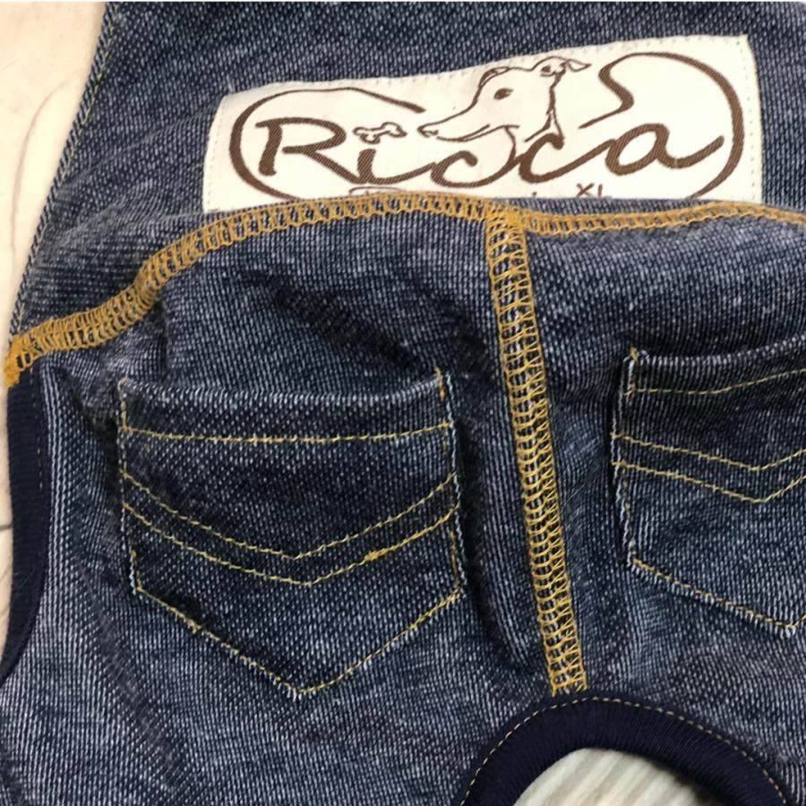 ストレッチデニムサロペット （イタリアングレイハウンド イタグレ