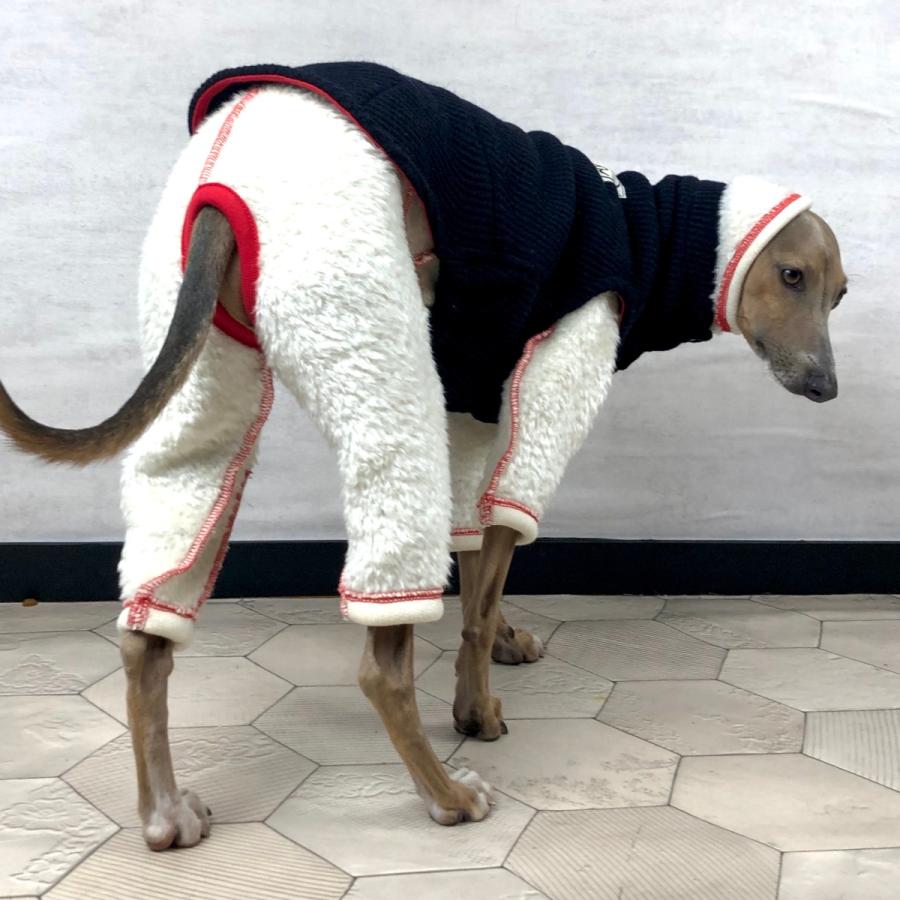 プードルボアロンパース（イタリアングレイハウンド イタグレ イタグレ