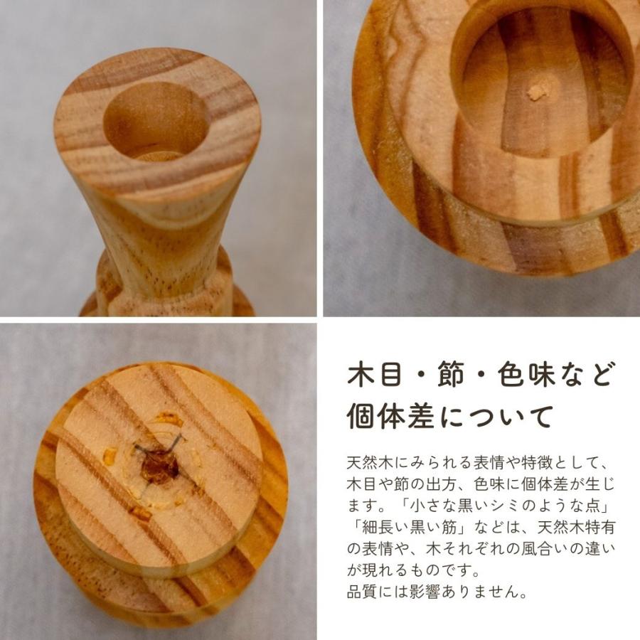 【２点セット】▪サンプル限定品▪️️天然木の大きなキャンドルスタンド/ホルダー▪️ 木製 キャンドルホルダー 2個セット キャンドルスタンド キャンドル