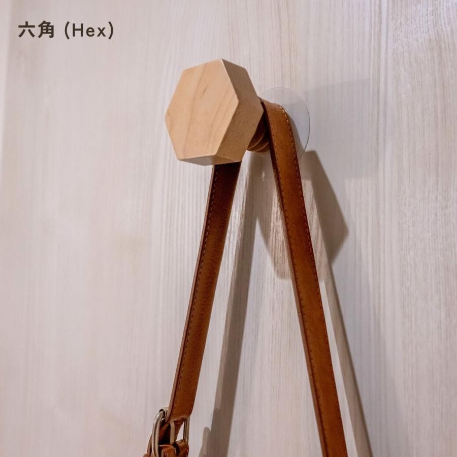 木製 ネジ型 フック 壁掛けフック ウォールフック ネジ ねじ ハンガー
