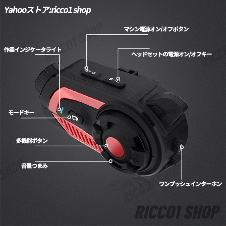 バイク インカム 2K高画質カメラ付き 1200M通話距離 IP65防水 バイク インカム 2K高画質カメラ付き 1200M通話距離 IP65防水