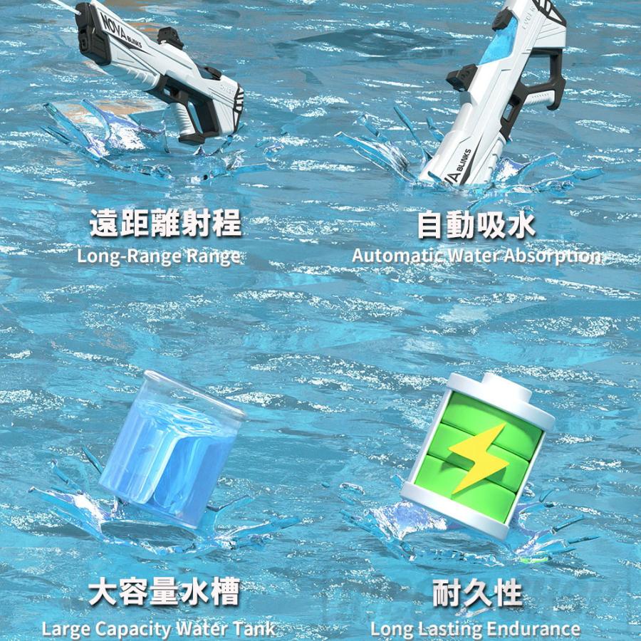 水鉄砲 電動 ウォーターガン 超強力飛距離 12m 水遊び 電動吸水 水鉄砲 電動 ウォーターガン 超強力飛距離 12m 水遊び 電動吸水