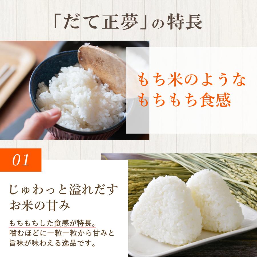 白米 5kg 令和5年 宮城県産 だて正夢 送料無料 宮城県 米 お米 精米 