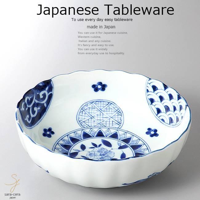 和食器 ころころクリームチーズのサラダ 藍丸紋花鉢 13 9 5 1cm おうち うつわ カフェ 食器 陶器 日本製 美濃焼 ボウル インスタ映え S0033315 白いごはん器のお店 ライスボール 通販 Yahoo ショッピング