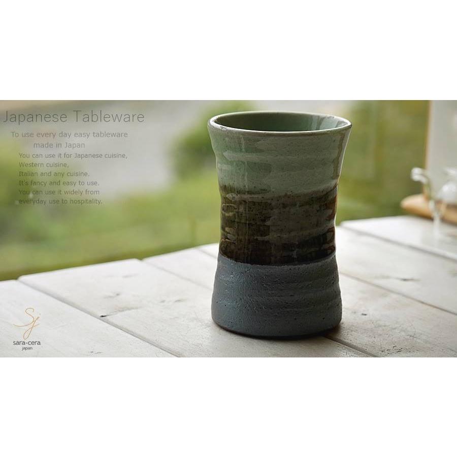 和食器 松助窯 タンブラー 南蛮 新緑グリーン フリーカップ コップ 焼酎 ビール アイス 器 美濃焼 陶器 食器 手づくり S 白いごはん器のお店 ライスボール 通販 Yahoo ショッピング