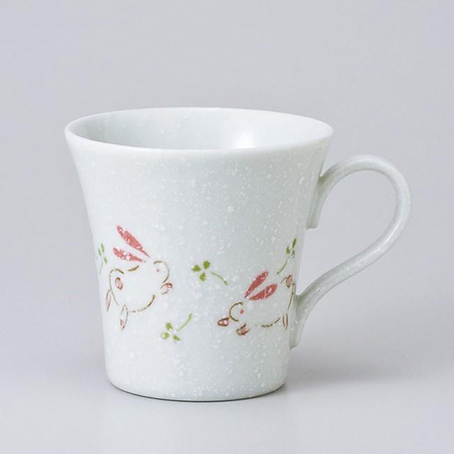 和食器 粉雪うさぎ マグカップ カフェ コーヒー 紅茶 珈琲 お茶 オフィス おうち 食器 陶器 おしゃれ うつわ S 白いごはん器のお店 ライスボール 通販 Yahoo ショッピング