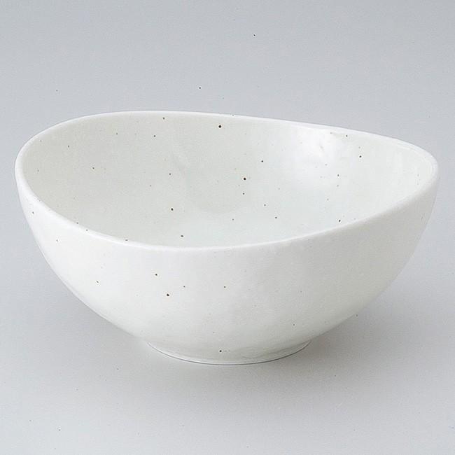 和食器 雪粉引楕円4.0 小鉢 ボウル カフェ 食器 陶器 おうち おしゃれ プチ ミニ 日本製｜ricebowl