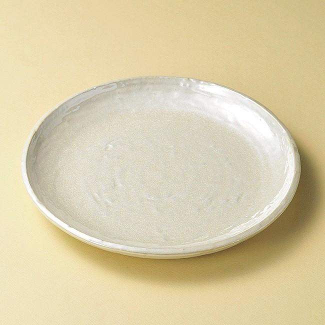 和食器 真珠 丸皿 27.3×3cm プレート うつわ おさら おうち 陶器