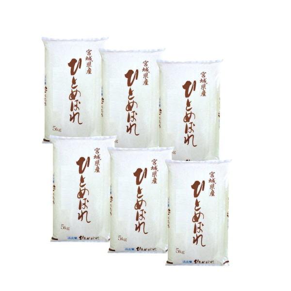 ひとめぼれ 令和7年産 生産者限定 30kg 無洗米 5kg×6 / 白米 5kg×6 要 