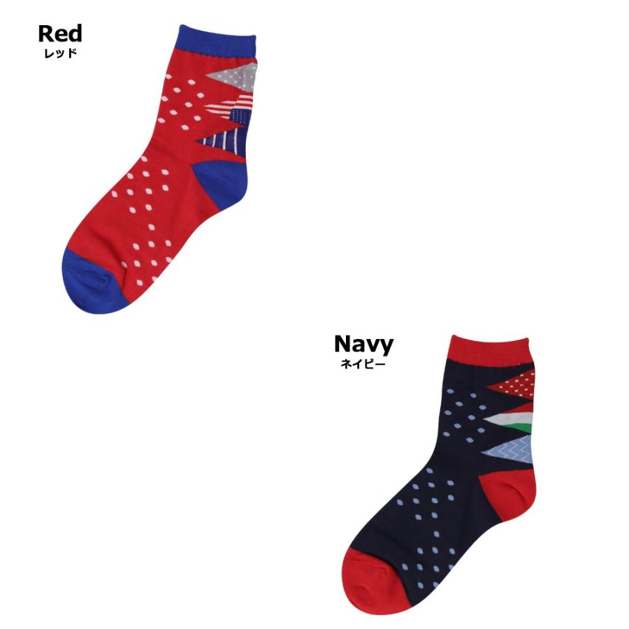 靴下 レディース おしゃれ ソックス カラフル 国旗 ユニオンジャック アメリカ イギリス ドイツ フランス イタリア プレゼント プチギフト Rso 0017 Ricerca リチェルカ 通販 Yahoo ショッピング