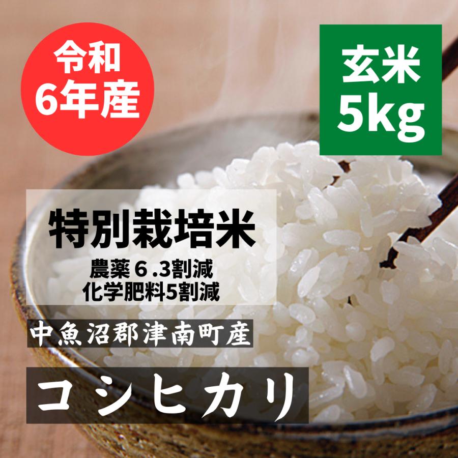令和6年新米/新潟魚沼産コシヒカリ5kg（玄米） 令和7年度産