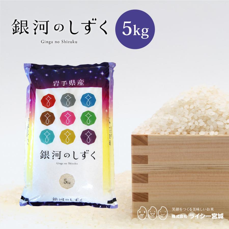 銀河のしずく 5kg 令和7年産 岩手県産 白米 お米 送料無料 精白米