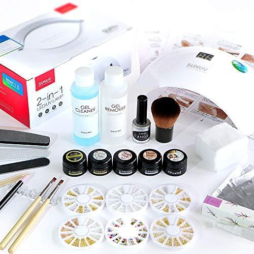 人気が高い プリジェル ジェルネイル スターターキット 日本製カラージェル4色ledライト48w ネイルアート 初心者におすすめ 手数料安い Www Thedailyspud Com