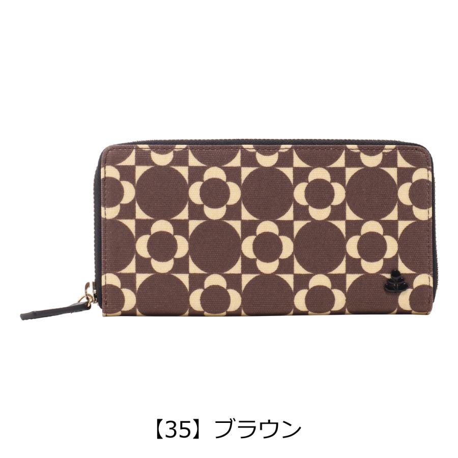 Orla Kiely（オーラカイリー） 長財布 ラウンドファスナー レトロ