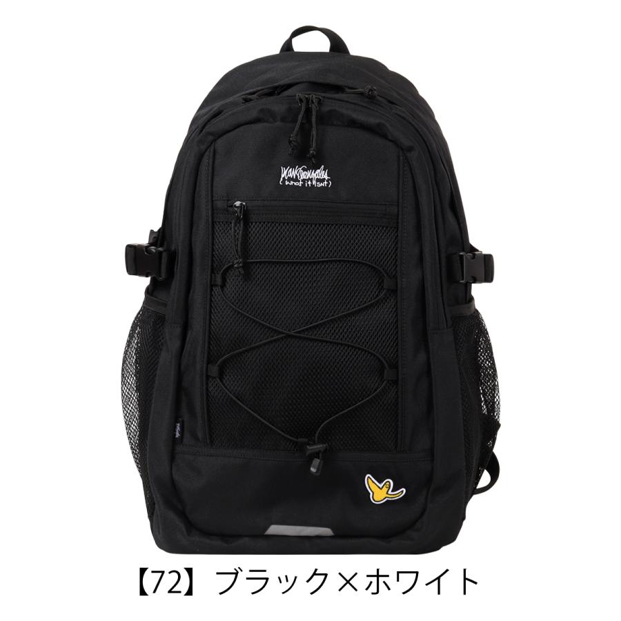 ブラックリュック キルティング Mark Gonzales（マークゴンザレス） リュック ワットイットイズント B4