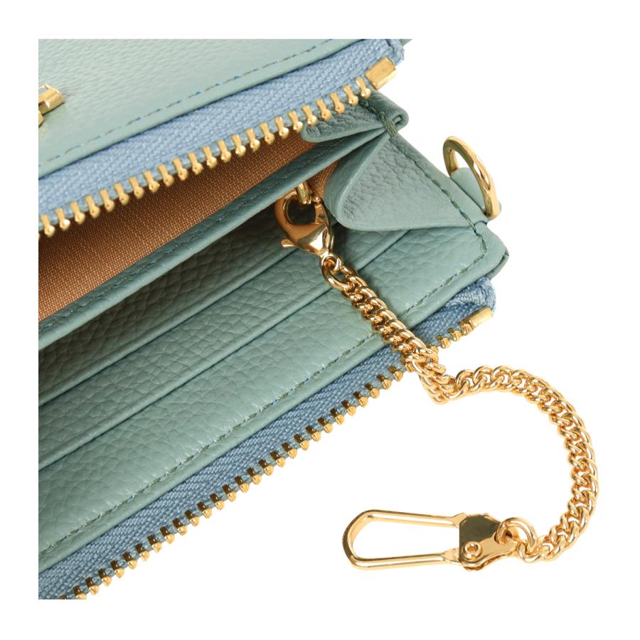 LANVIN en Bleu ランバンオンブルー パスケース 小銭入れ 本革