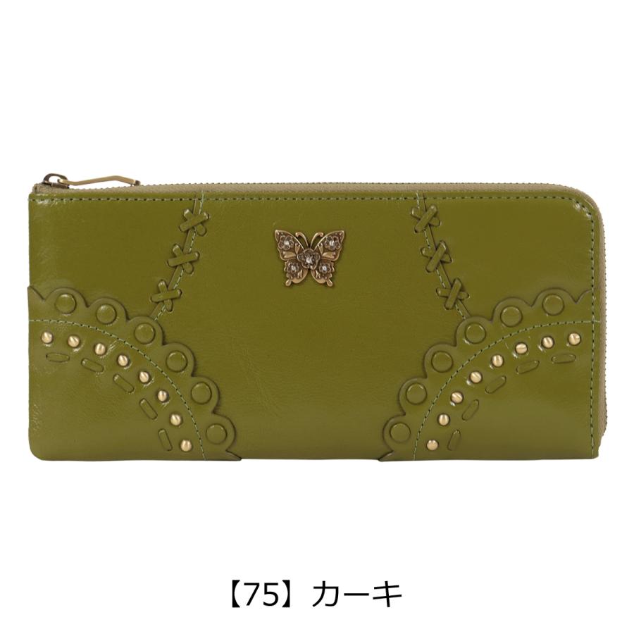 ANNA SUI（アナスイ） 長財布 L字ファスナー マチルダ レディース