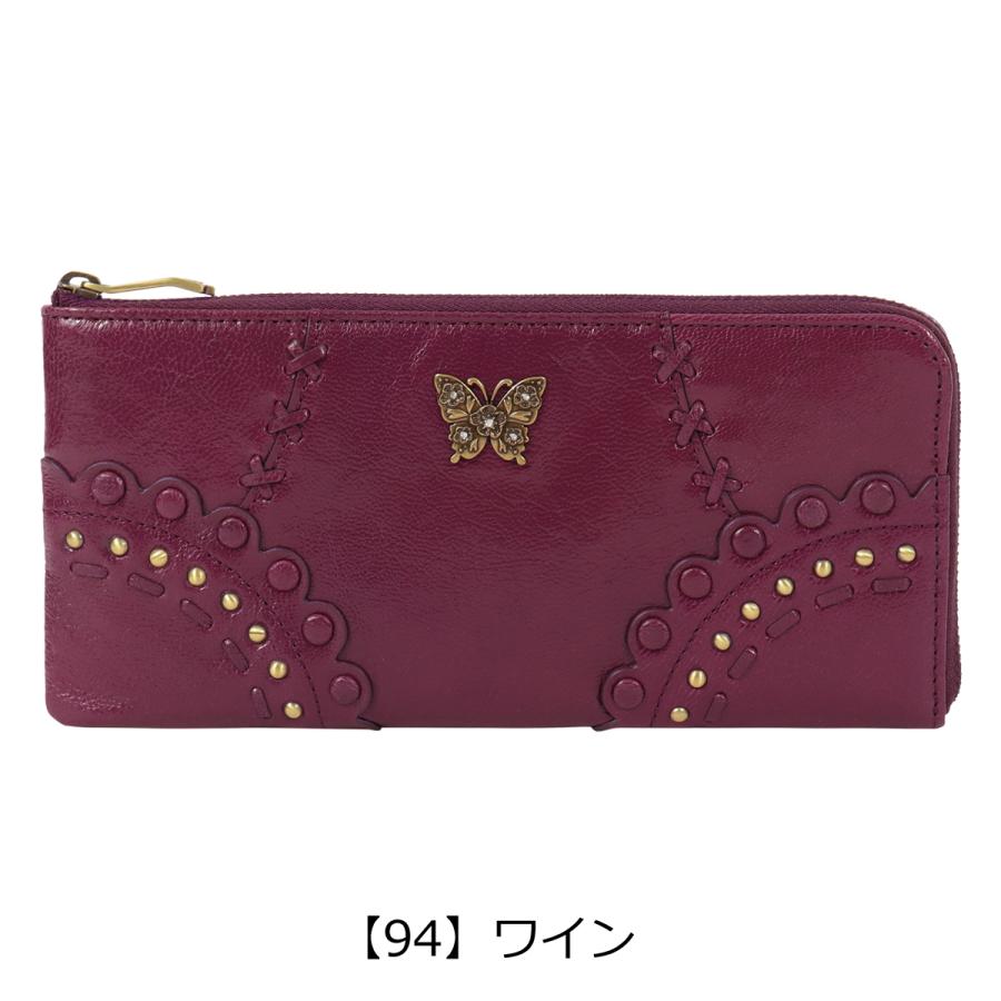 ANNA SUI（アナスイ） 長財布 L字ファスナー マチルダ レディース