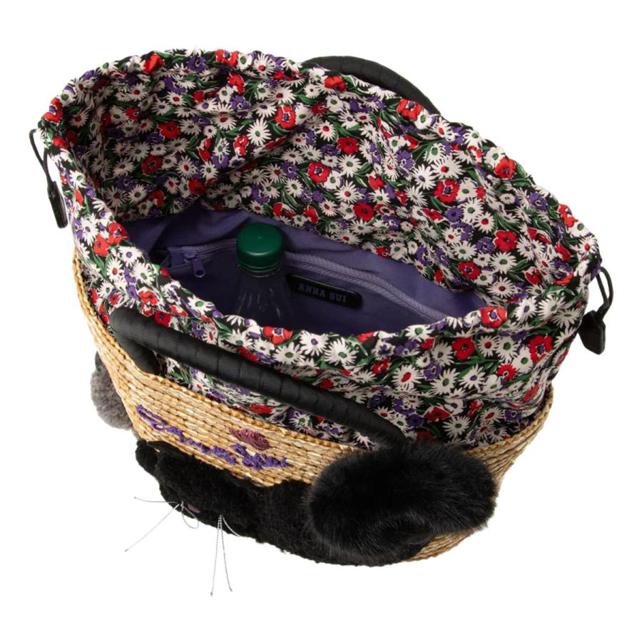 ANNA SUI（アナスイ） かごバッグ 猫 ねこ TITIプランク レディース
