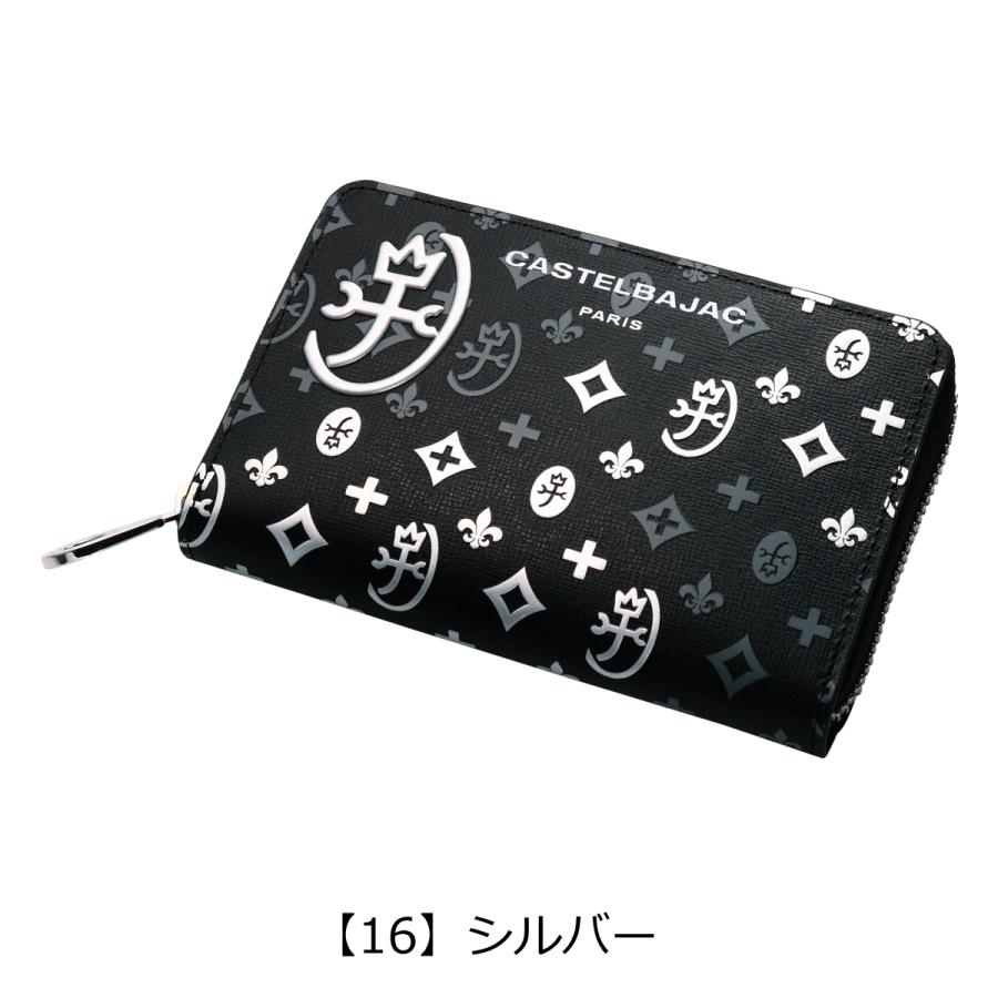 フォロー割■ CASTELBAJAC セミ財布 ラウンドジッパー フォロー割□ CASTELBAJAC セミ財布 ラウンドジッパー フォロー