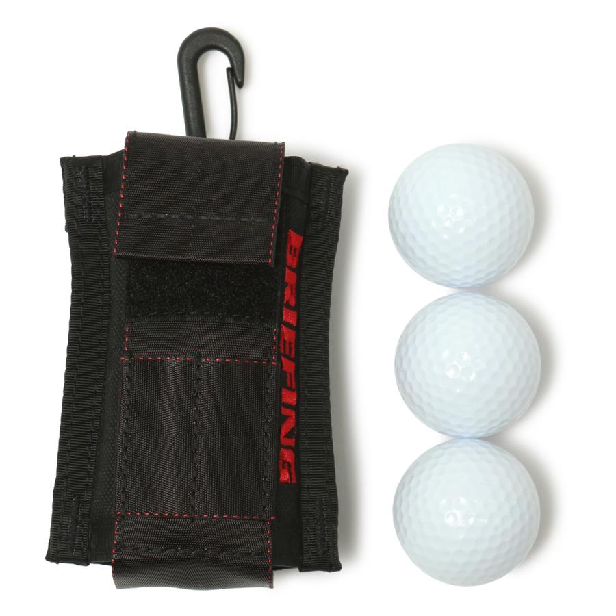 ブリーフィング ゴルフ ボールホルダー メンズ BALL HOLDER TL BRG231G51 BRIEFING | 3個収納 ベーシック 撥水 軽量｜richard｜12